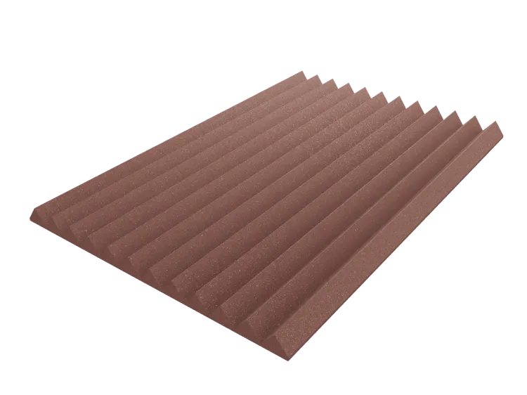 4 Inch Acoustic Foam Wedge Style Panels - 13 Color Options