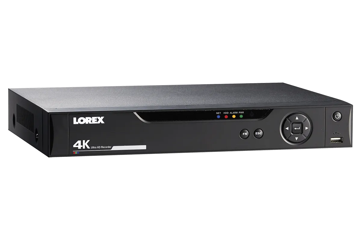 4K Ultra HD Digital Video Surveillance Recorder, 2TB Hard Drive