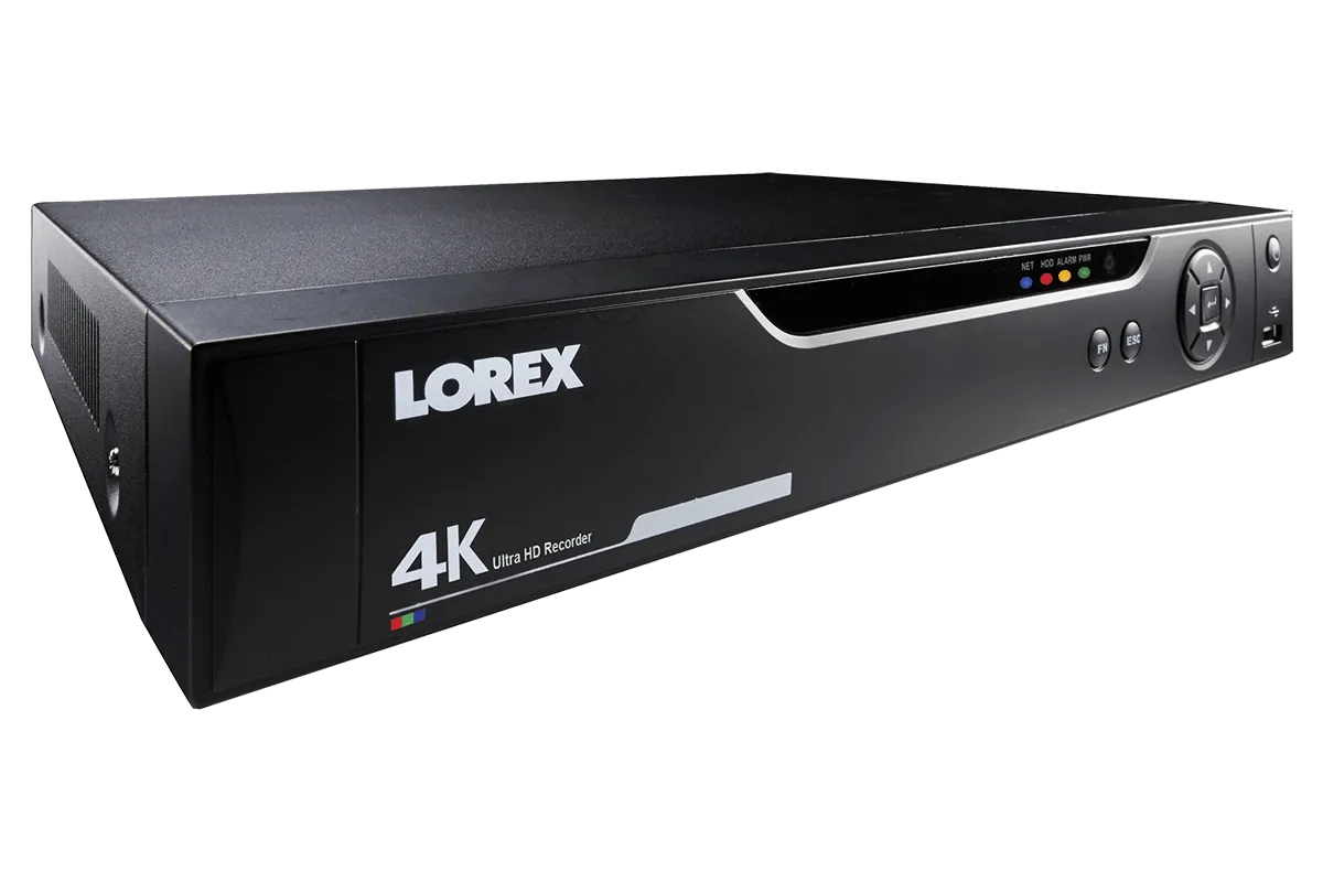 4K Ultra HD Digital Video Surveillance Recorder, 2TB Hard Drive