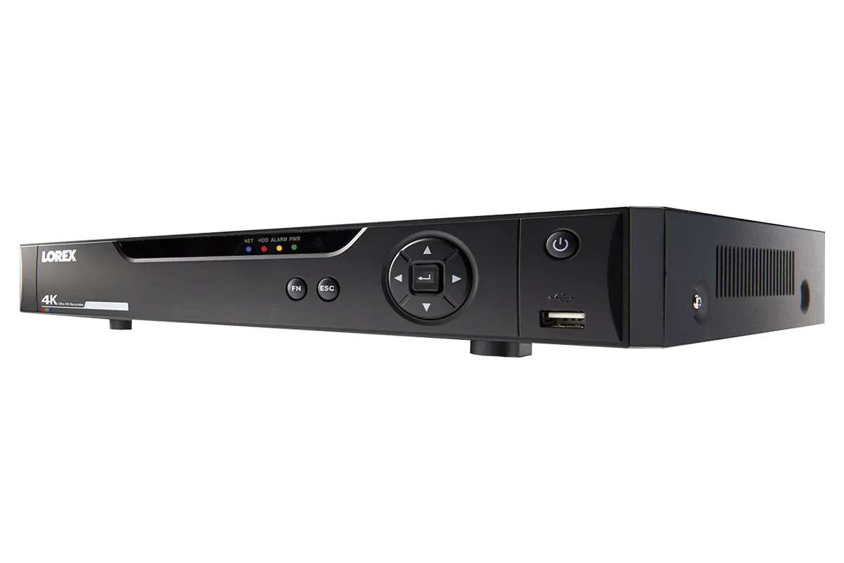 4K Ultra HD Digital Video Surveillance Recorder, 2TB Hard Drive