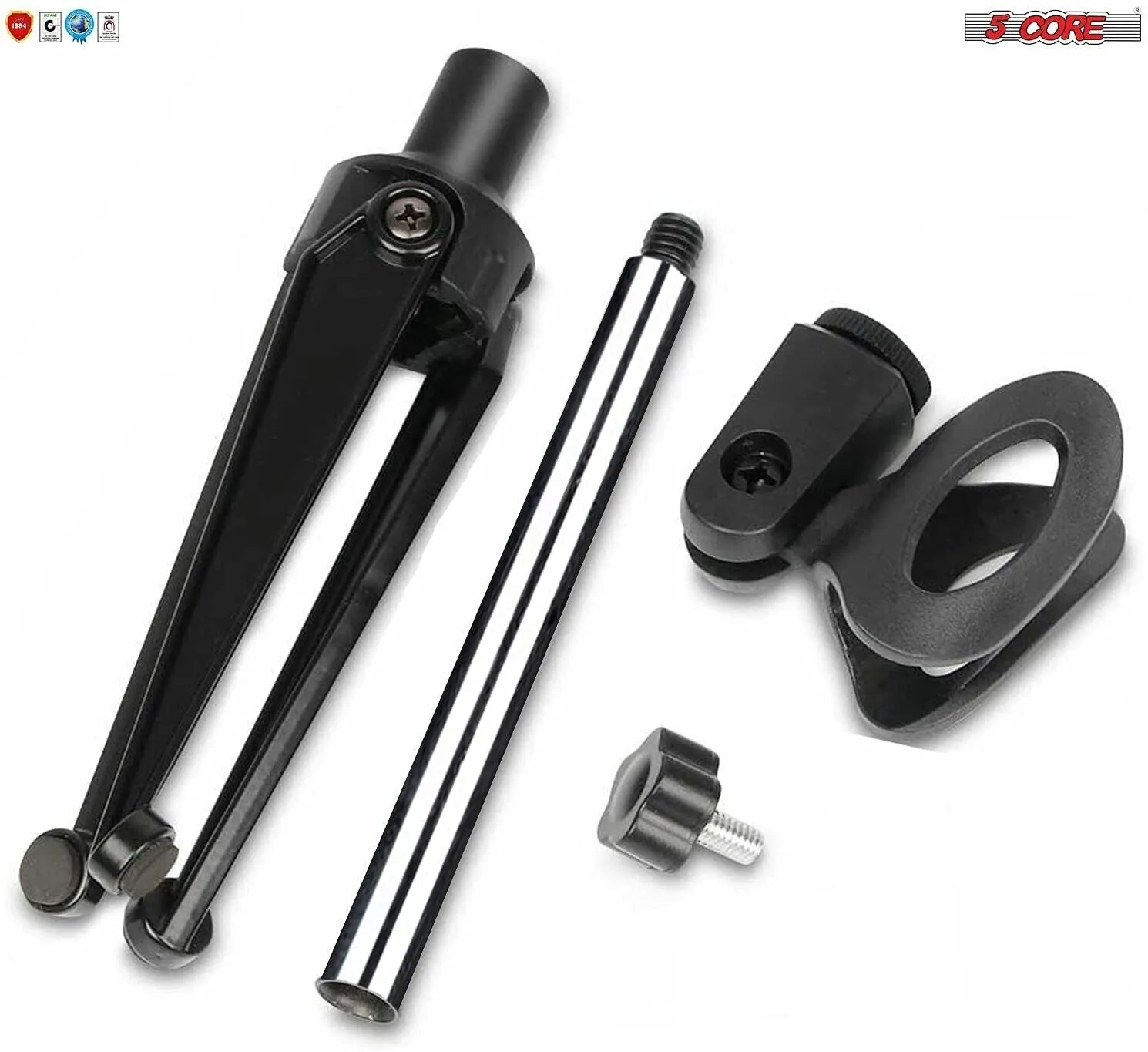 5 Core Premium Mini Microphone Stand Tripod Universal Adjustable Desk