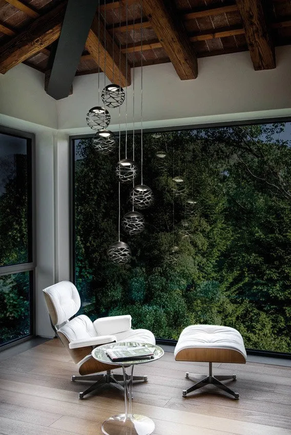7 Lights Round Cluster