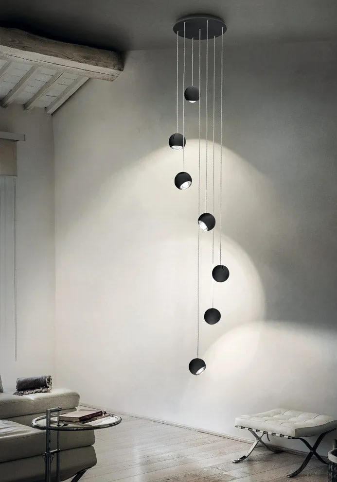 7 Lights Round Cluster