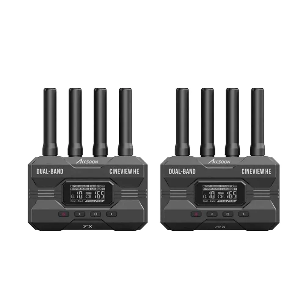 Accsoon CineView HE HDMI Wireless Video Transmitter And Receiver UVC Out 1200ft/350m