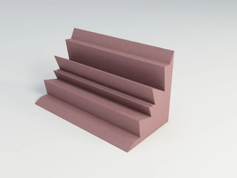 Acoustic Foam Bass Traps - 12x12x24 Inch - 13 Color Options