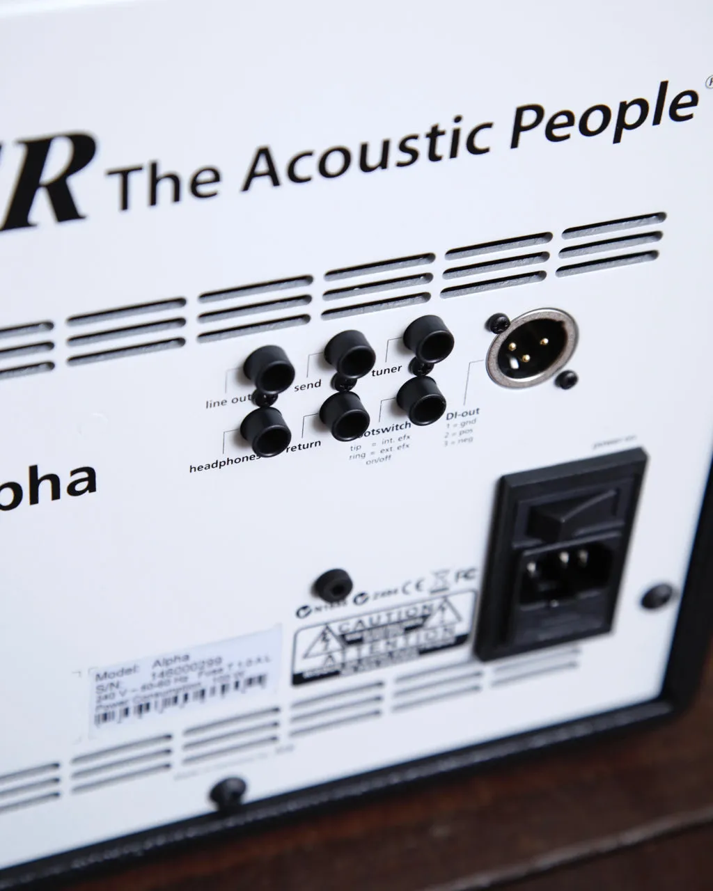 AER Alpha 40 Watt Acoustic Guitar Amplifier