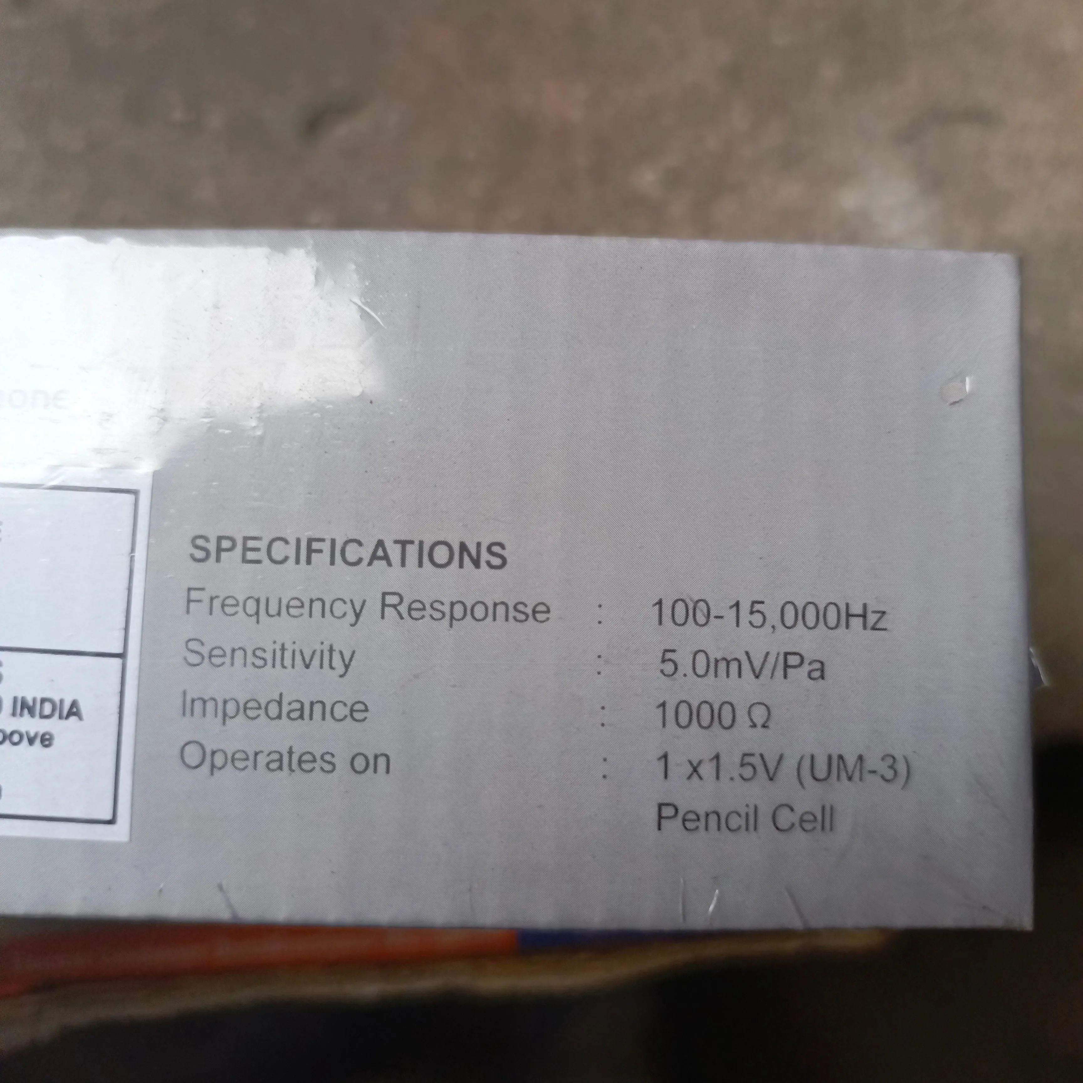AHUJA CTP-10DX Electret Condenser Omnidirectional Microphone - Brand New