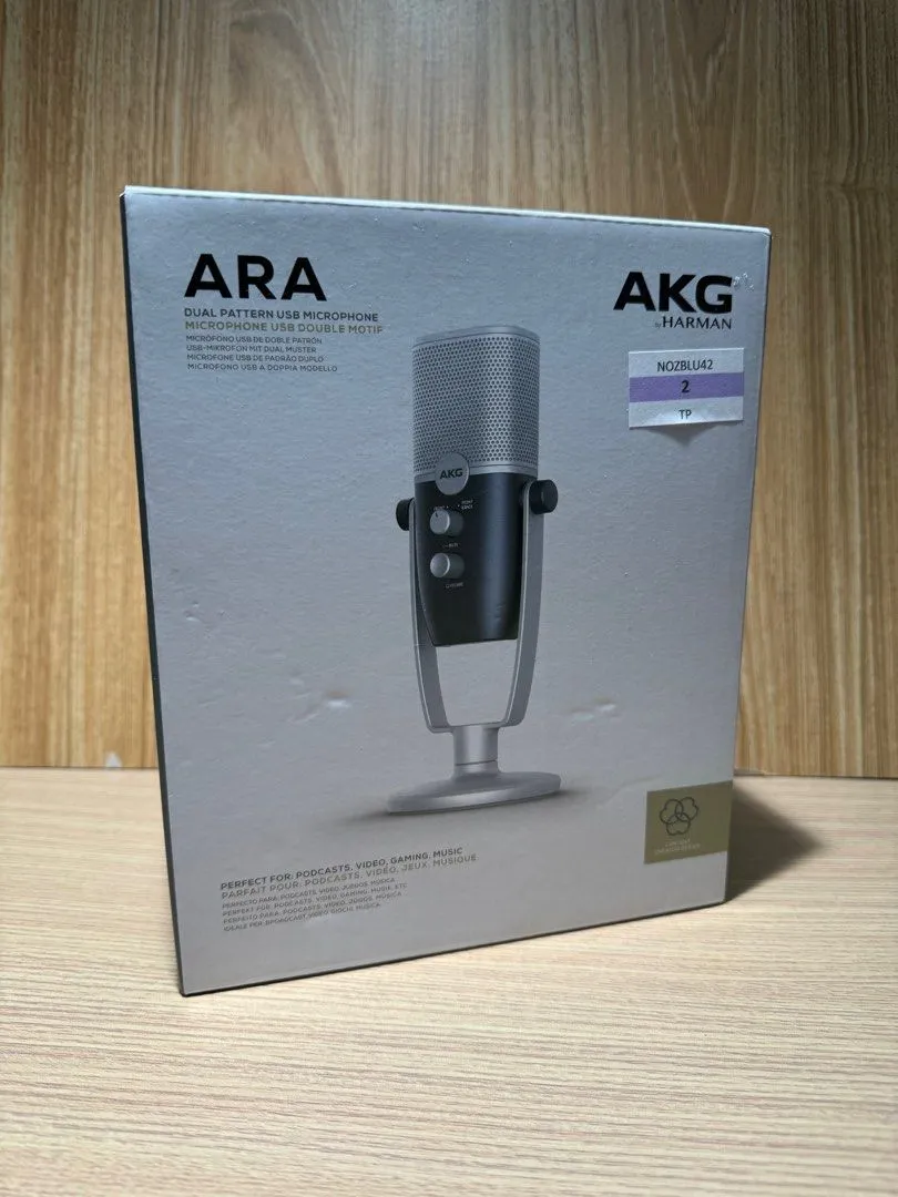 AKG AKG-C22-USB Ara Professional Two-Pattern USB Condenser Microphone