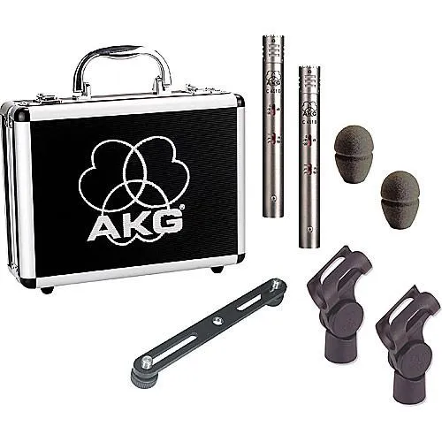 AKG C451 B Matched Pair C451 B Small-Diaphragm Condenser Microphone Matched Pair