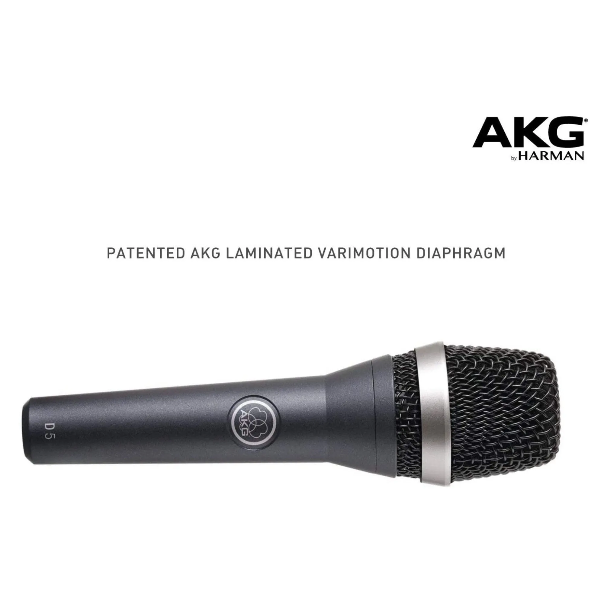 AKG D5 - Professional Dynamic Supercardioid Vocal Microphone