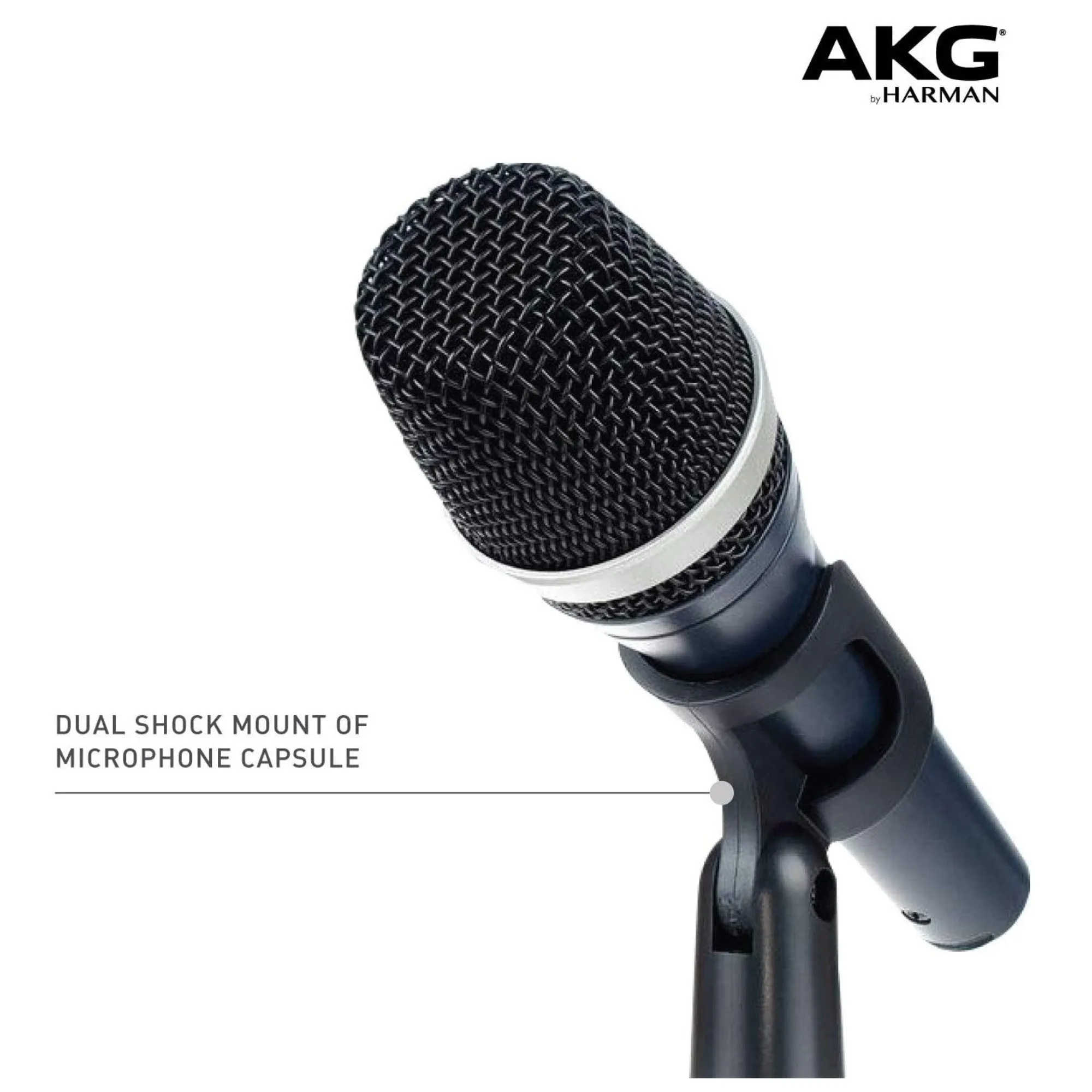 AKG D5 - Professional Dynamic Supercardioid Vocal Microphone