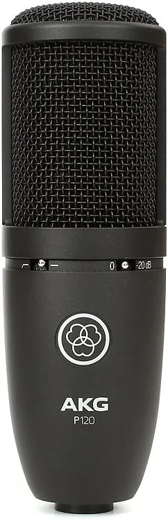 AKG P120 General-Purpose Medium Diaphragm Cardioid Condenser Microphone