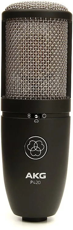 AKG P420 Perception 420 Multi-Pattern Large-Diapraghm Condenser Microphone
