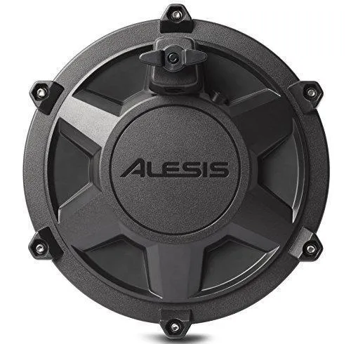 Alesis Drums Nitro Mesh Kit - Eight Piece All Mesh Electronic Drum Kit With Super Solid Aluminum Rack, 385 Sounds, 60 Play Along Tracks, Connection Cables, Drum Sticks & Drum Key Included