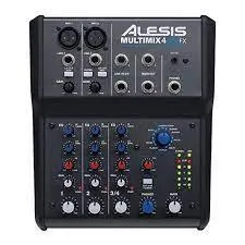 Alesis Multimix 4 USB FX Mixer with USB & Effects