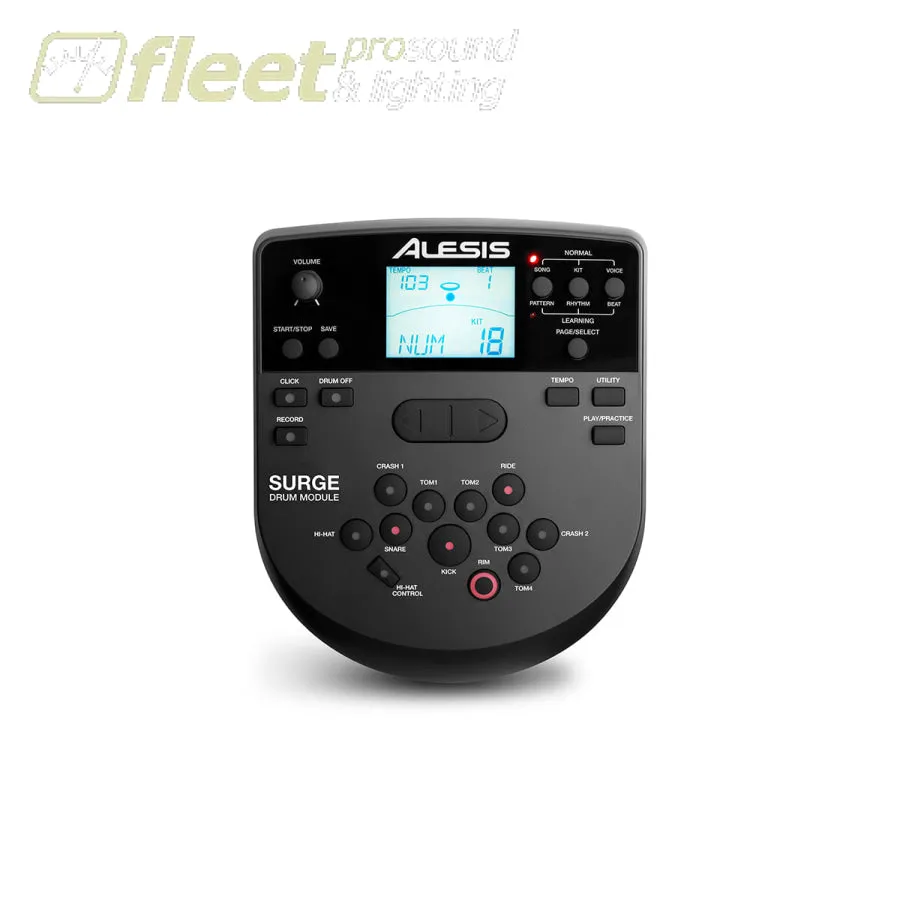Alesis Surge Mesh Special Edition Drum Kit - 8-Piece Compact Electronic Drum Kit with Mesh Heads