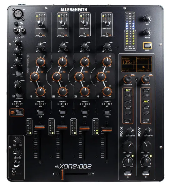 Allen & Heath Xone DB2 Professional DJ Mixer with Advanced FX