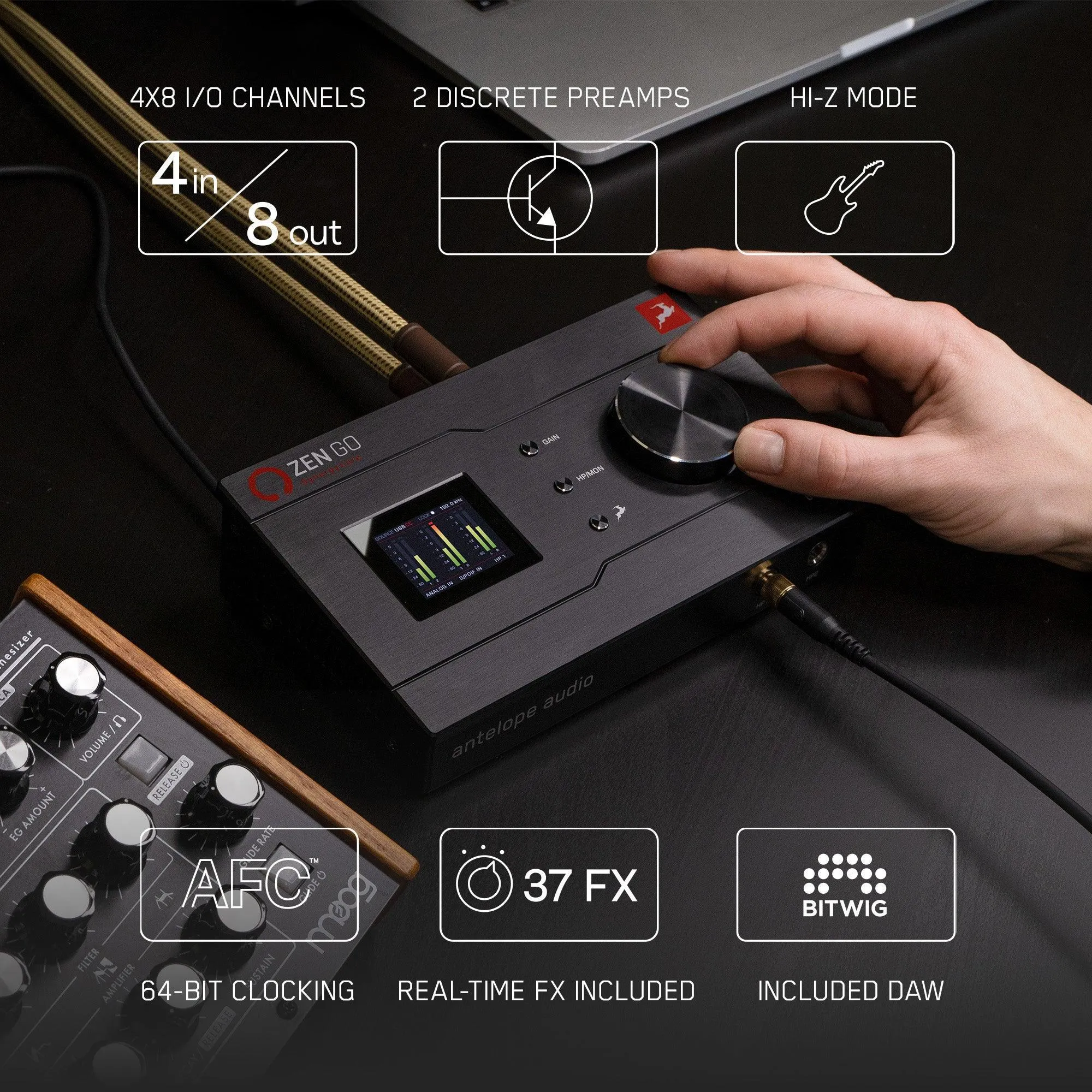 Antelope Audio - Zen Go | Thunderbolt Audio Interface