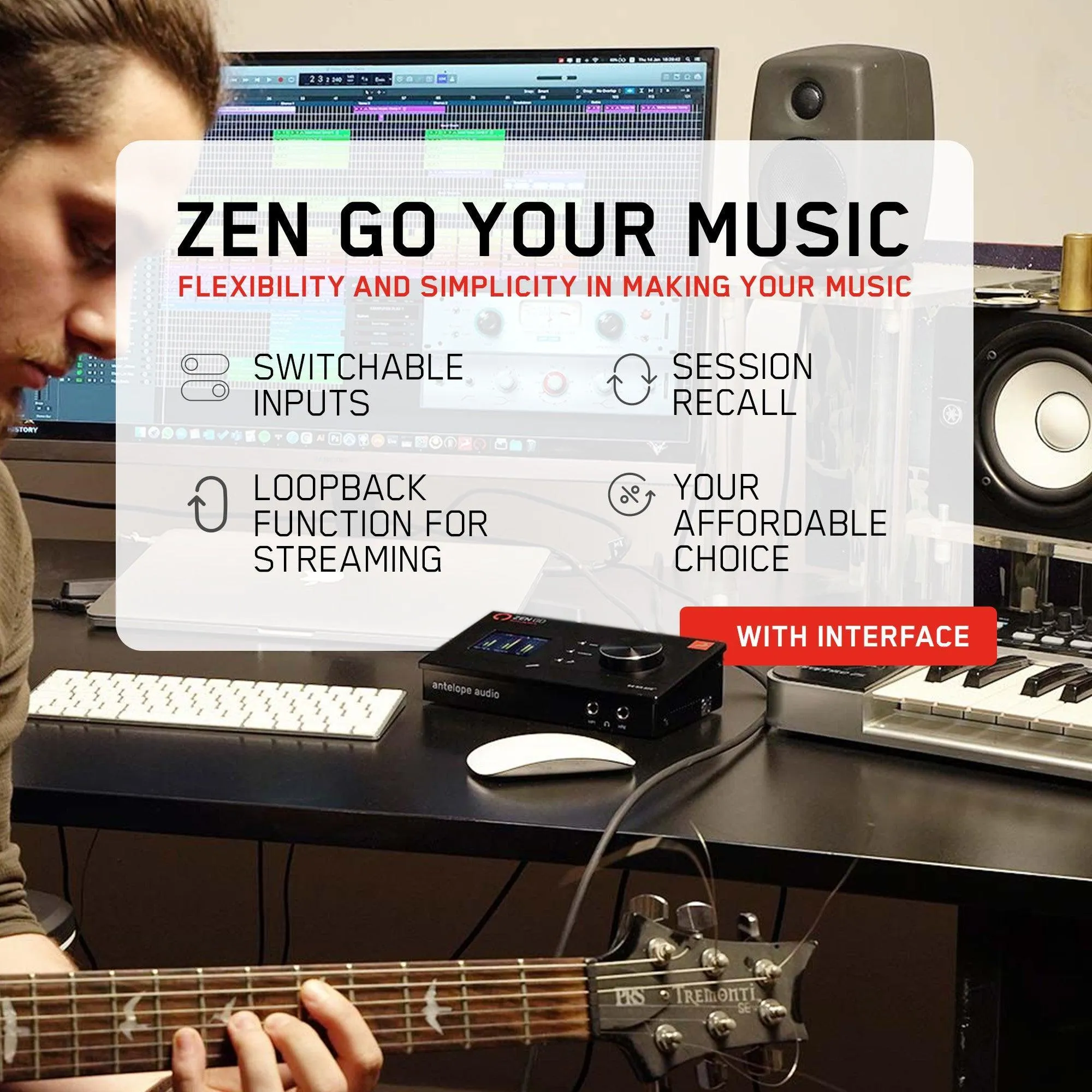 Antelope Audio - Zen Go | Thunderbolt Audio Interface
