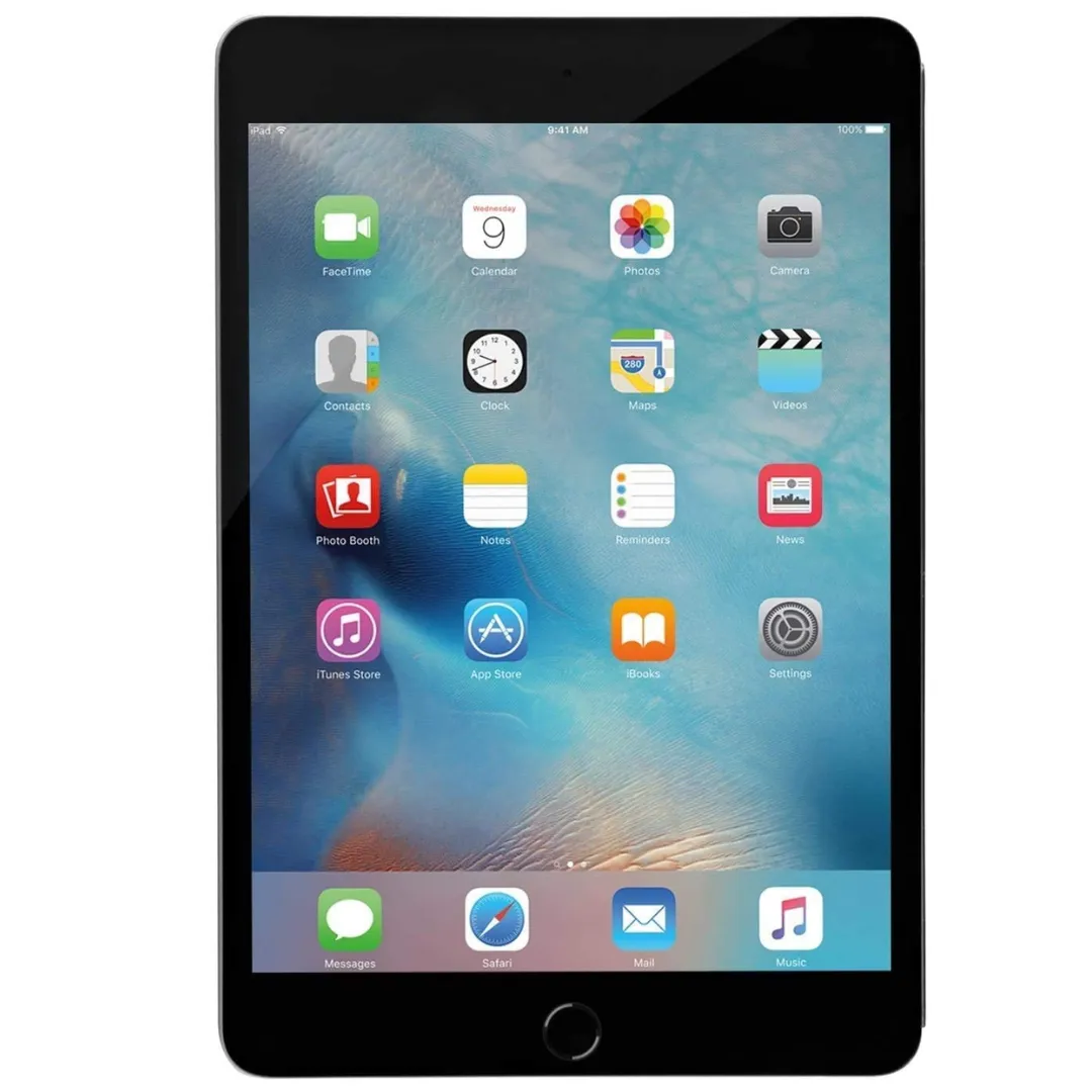 Apple iPad Mini 4 - A1538, 7.9", A-8 Chip, 128GB, Wi-Fi, Grade- A Refurbished