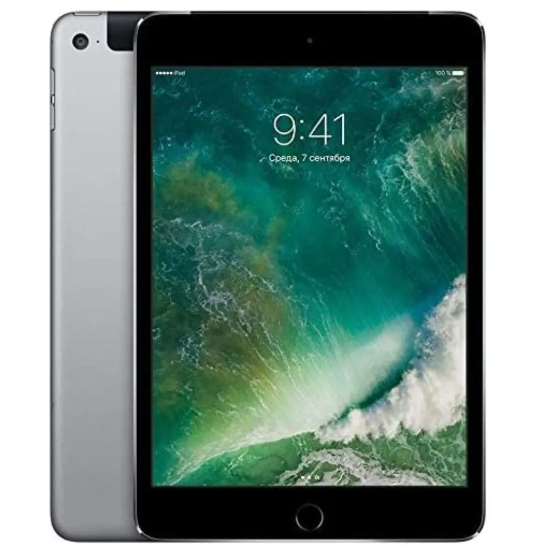 Apple iPad Mini 4 - A1538, 7.9", A-8 Chip, 128GB, Wi-Fi, Grade- A Refurbished