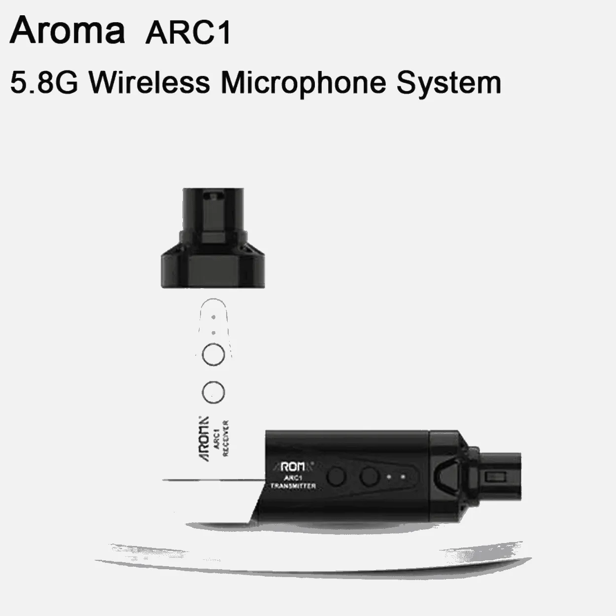 Aroma ARC1 5.8GHZ Wireless Mic Transmission System