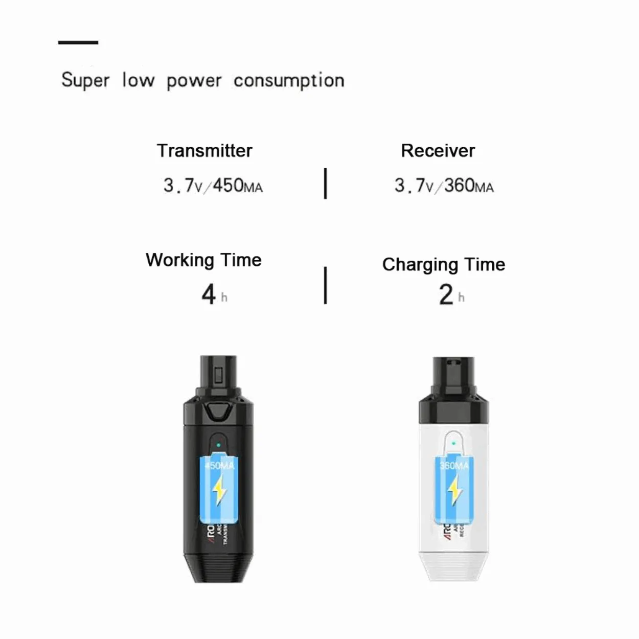 Aroma ARC1 5.8GHZ Wireless Mic Transmission System