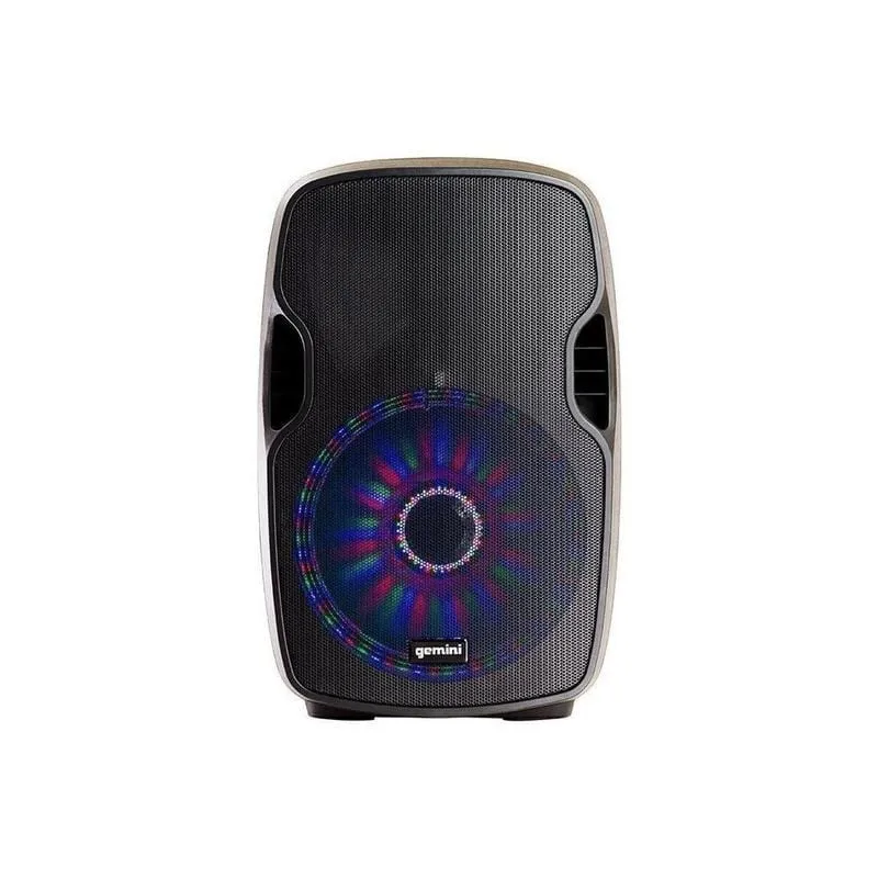 AS-15BLU-LT-PK: 15" Multi-LED Bluetooth Speaker Package