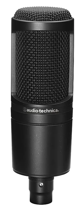 Audio-Technica AT2020 Large Diaphragm Cardioid Condenser Microphone