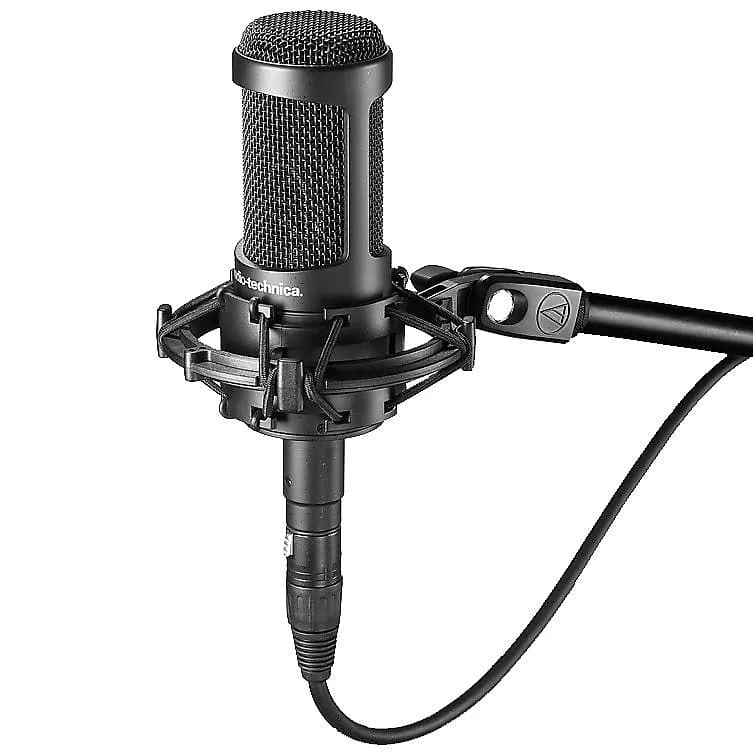 Audio-Technica AT2035 Large Diaphragm Cardioid Condenser Microphone