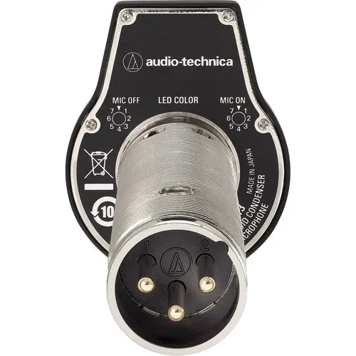 Audio-Technica ES947C/FM3 Cardioid Condenser Boundary Microphone w/3-Pin XLR Output & Local Muting