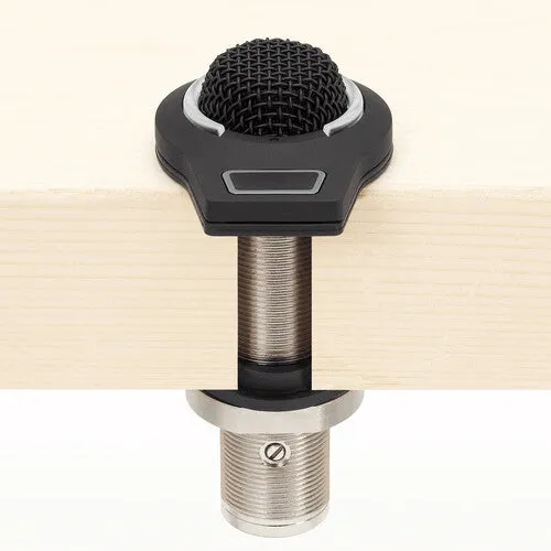 Audio-Technica ES947C/FM3 Cardioid Condenser Boundary Microphone w/3-Pin XLR Output & Local Muting