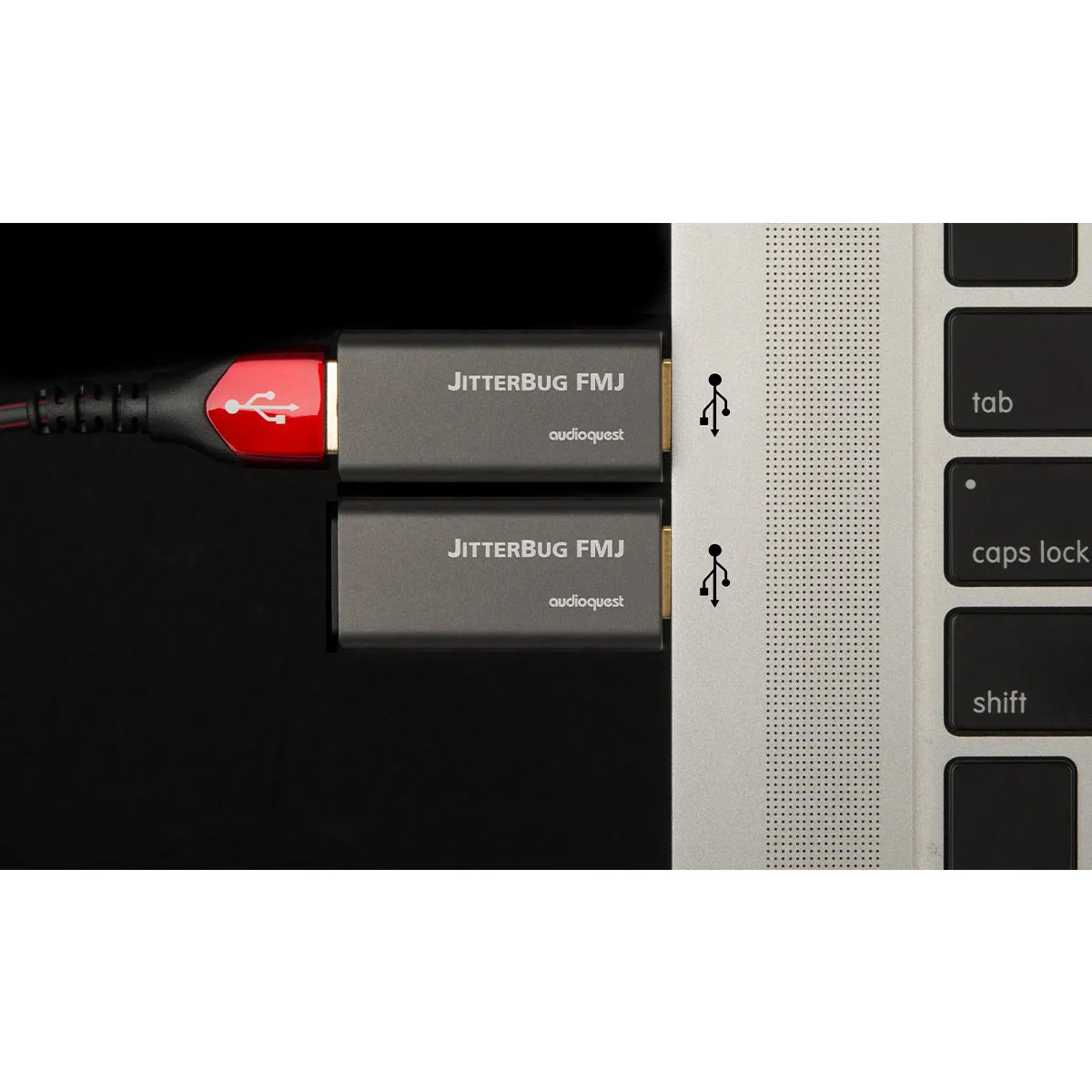 AudioQuest JitterBug FMJ USB 2.0 Power & Noise-Filters - Pair