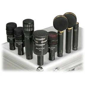 Audix STE8 8 Piece Mic Pack For Instruments