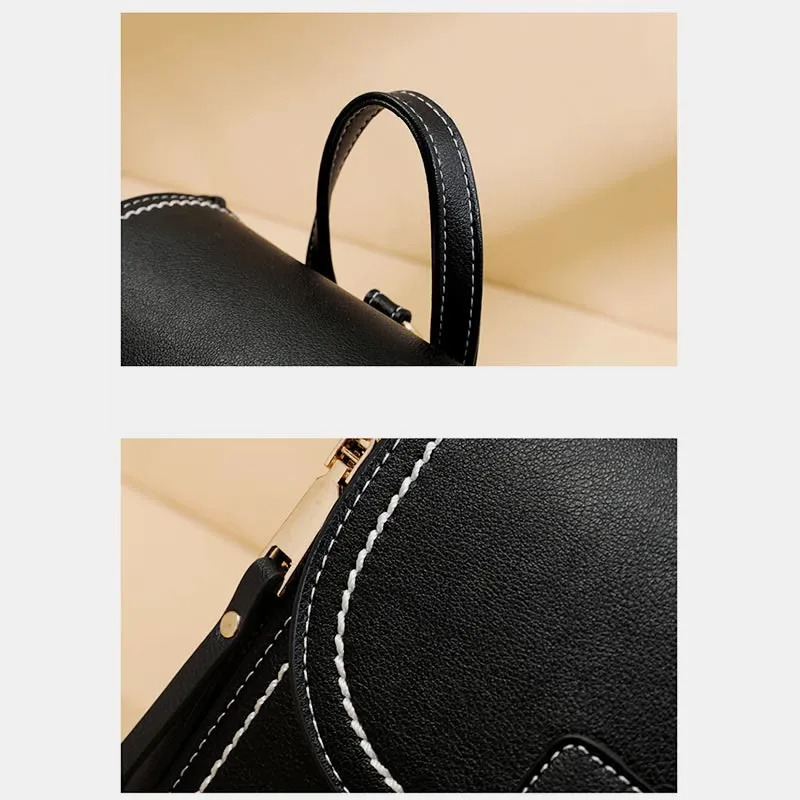 Backpack For Women Large Capacity Retro Vintage Multi-Function Crossbody Bag