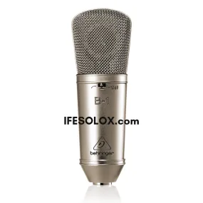 Behringer B-1 Gold-Sputtered Large Single-Diaphragm Studio Condenser Microphone - Brand New