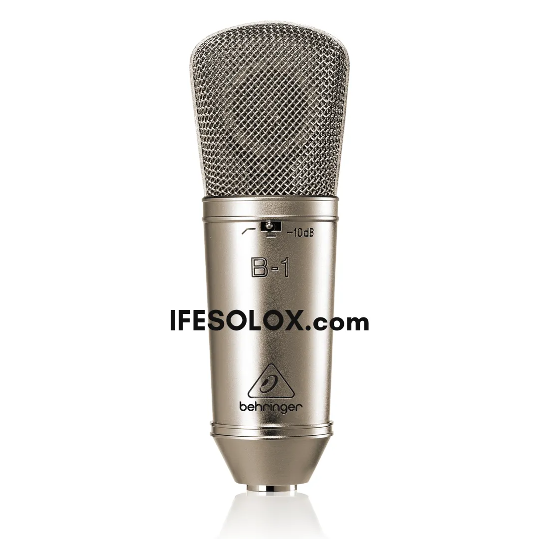 Behringer B-1 Gold-Sputtered Large Single-Diaphragm Studio Condenser Microphone - Brand New