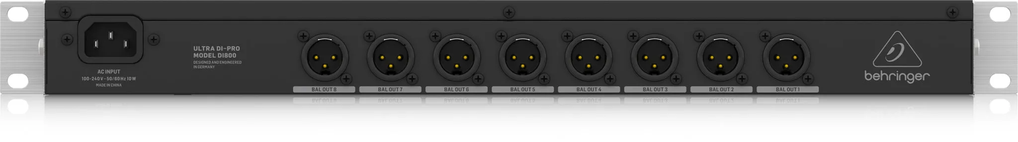 Behringer DI800 V2 Active 8-Channel Di-Box