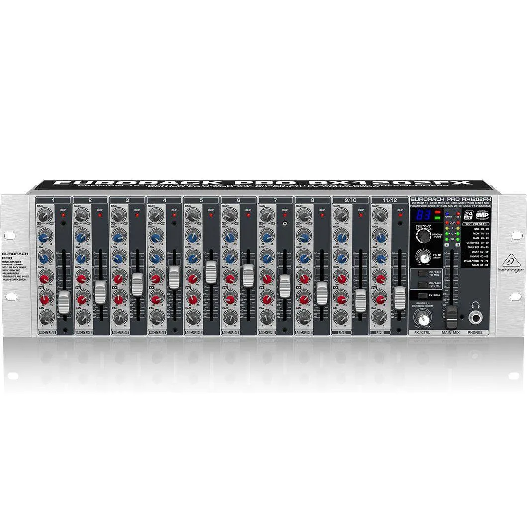 Behringer Eurorack Pro RX1202FX Mixer