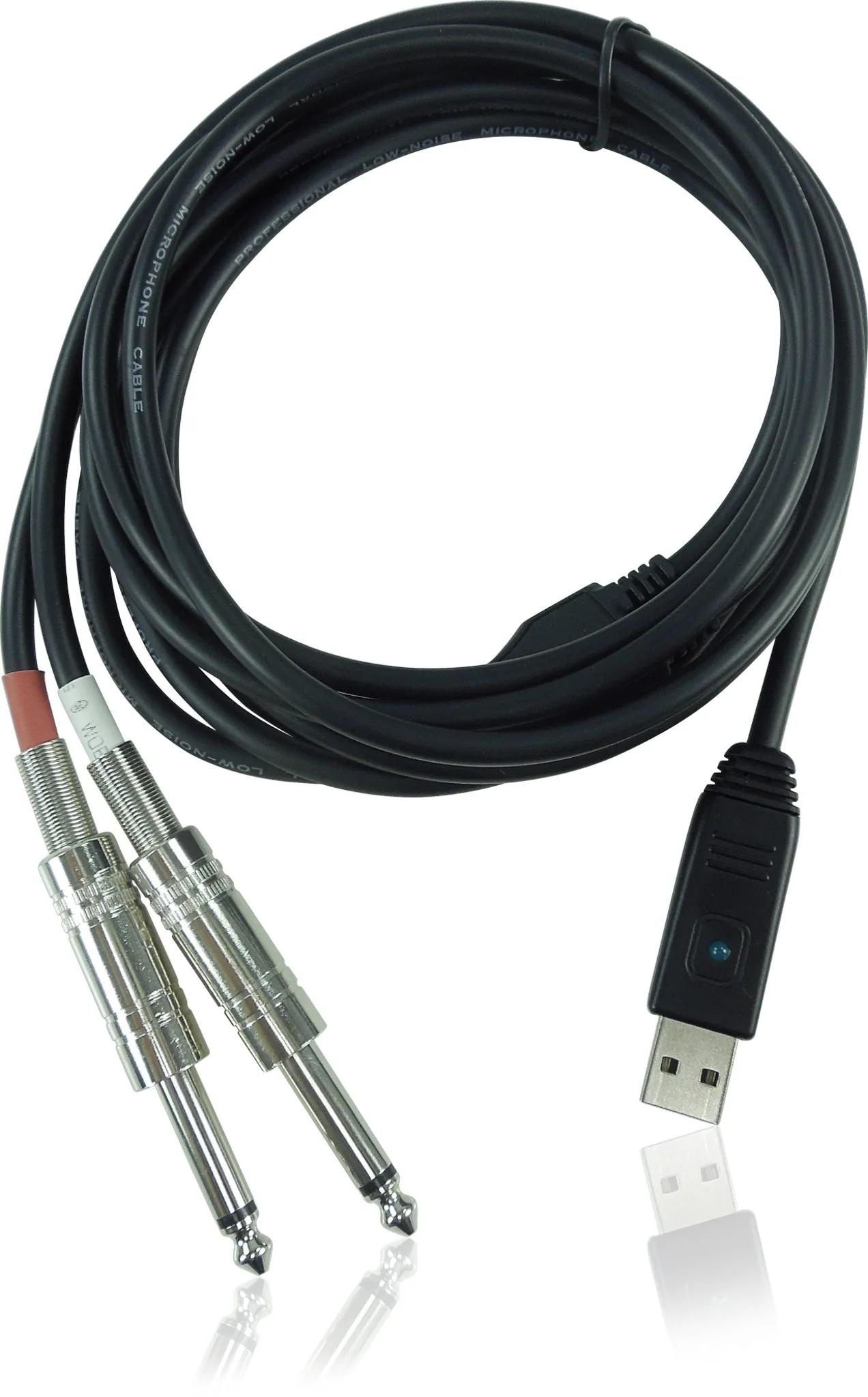 Behringer Line 2 USB Line-In To USB Audio Interface Cable