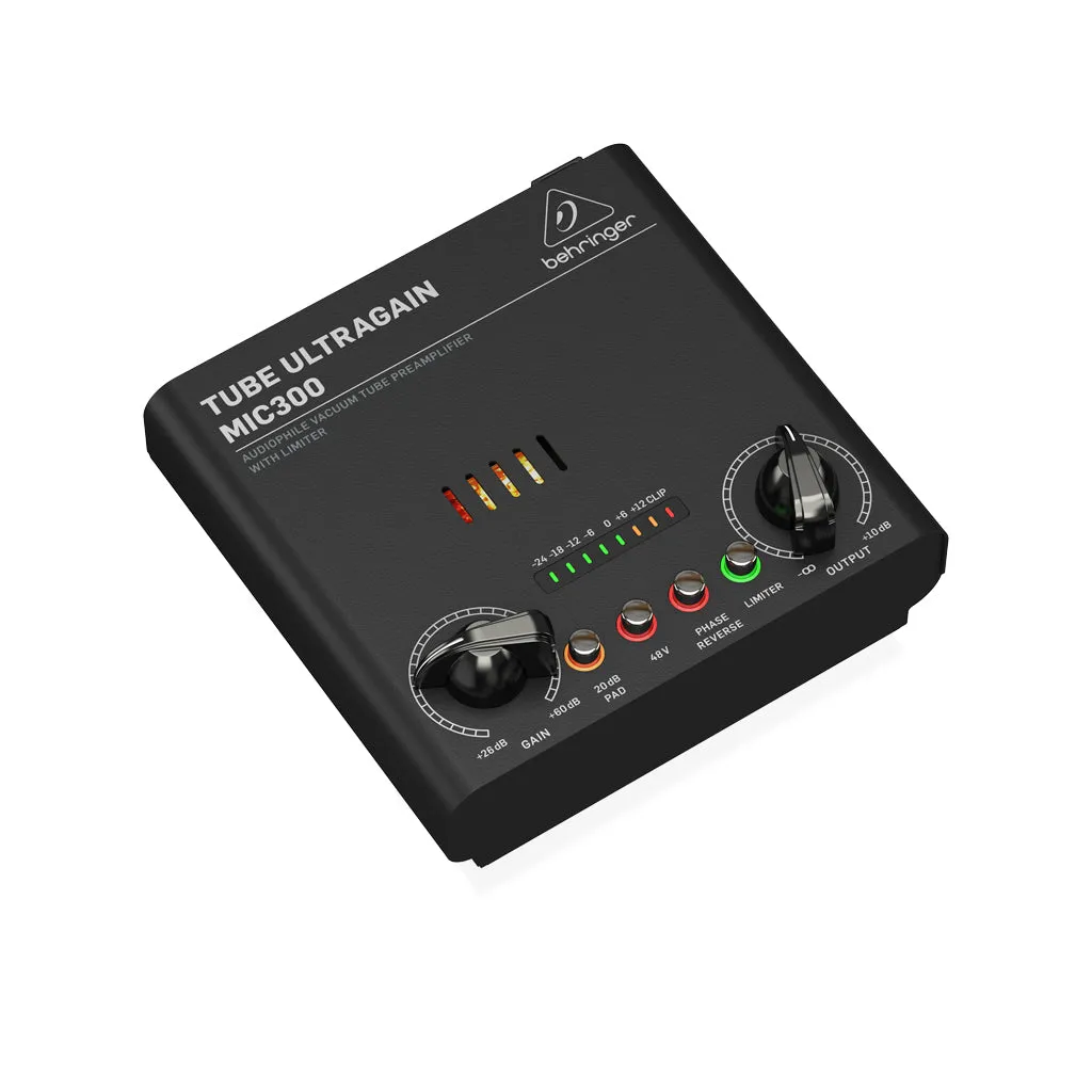 Behringer MIC300 Tube Preamp With Limiter