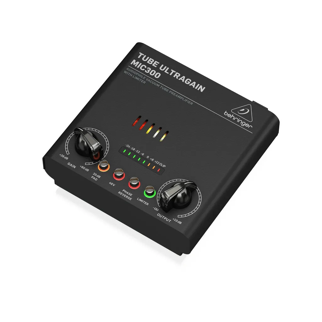 Behringer MIC300 Tube Preamp With Limiter