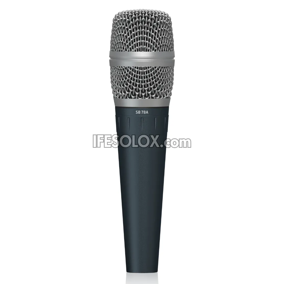 Behringer SB 78A Professional Condenser Cardioid Studio Microphone - Brand New