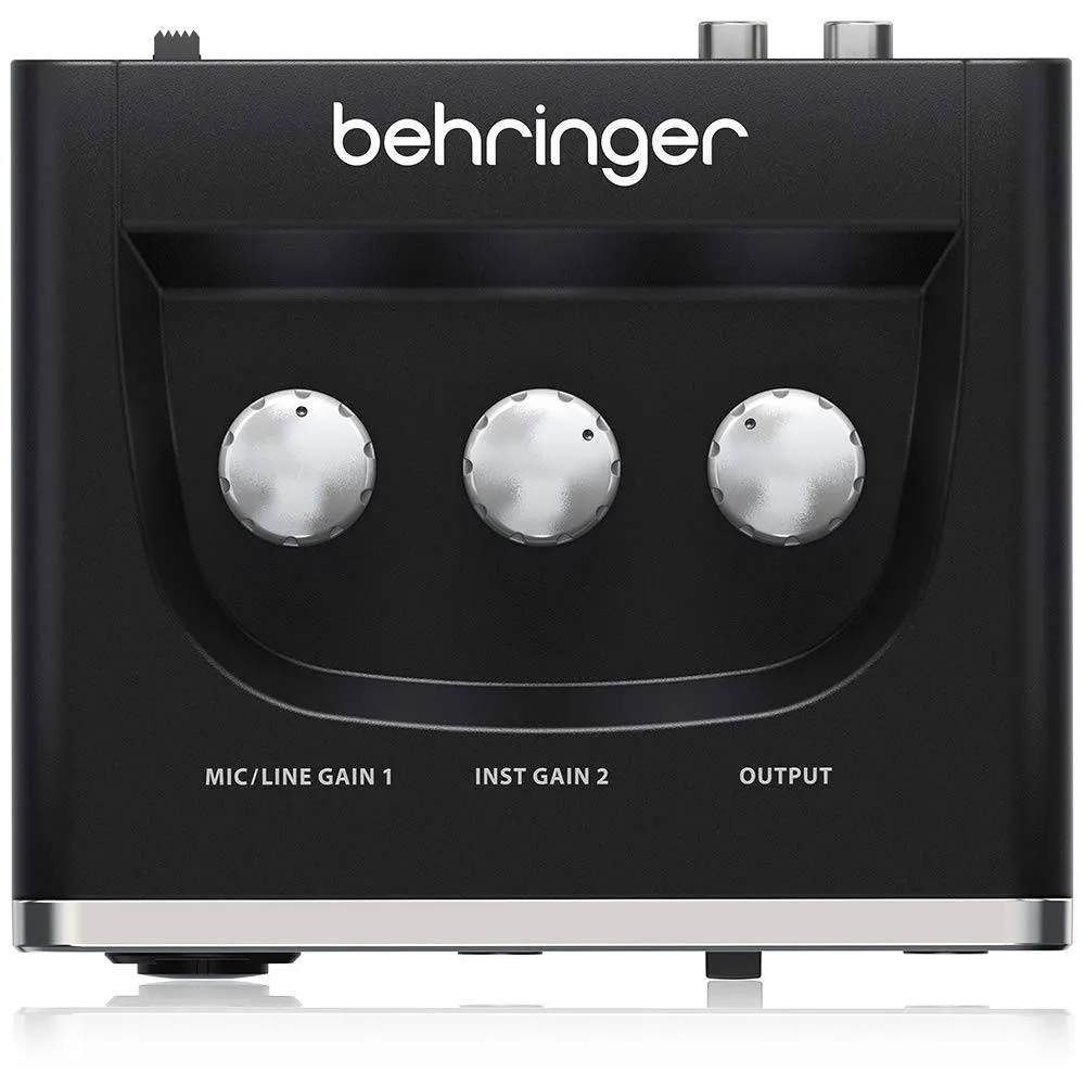 Behringer U-PHORIA UM2 2 x 2 Audio interface with USB 2.0