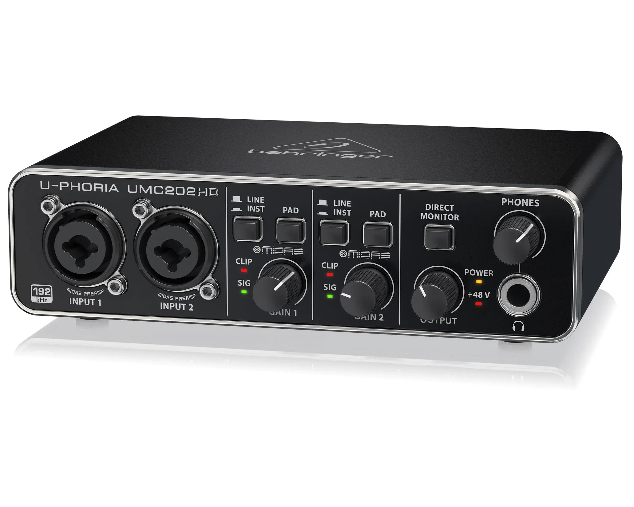 Behringer U-Phoria UMC202HD Interface