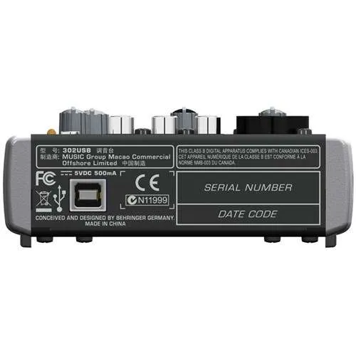 Behringer XENYX 302USB Mixer