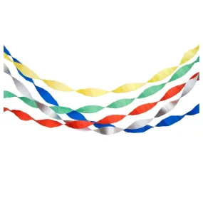 BIRTHDAY CREPE STREAMERS