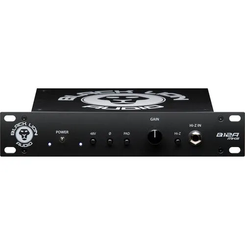 Black Lion Audio B12A MK3 Classic American 312-Style Mic Pre and DI