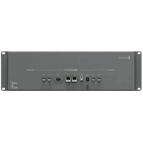 Blackmagic Design SmartScope Duo 4K Rack-Mounted Dual 6G-SDI Monitors
