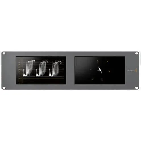 Blackmagic Design SmartScope Duo 4K Rack-Mounted Dual 6G-SDI Monitors